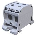 Svorka univerzálna RKA 50 1/4 L G, 150A, 1pól. (4x vstup), AL/CU, sivá, na DIN/na panel