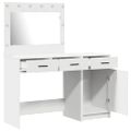 vidaXL Toaletný stolík 2 ks Biela 40 x 41 x 75 cm Kompozitné drevo