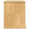 vidaXL Kuchynský ostrovný set 2 ks Medový vosk 112 x 77 x 91,5 cm