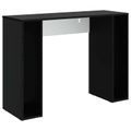 vidaXL Konferenčný stolík Čierna 102 x 35 x 75 cm Kompozitné drevo