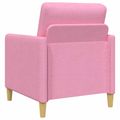 vidaXL Sofa s úložným priestorom Ružová 72 x 78 x 87 cm Polyester