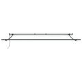 vidaXL Automaticky zaťahovacia markíza s LED burgundská 500x300 cm