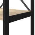 vidaXL Regál na knihy 40 x 30 x 119 cm Kompozitné drevo Sonoma dub