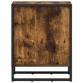 vidaXL Nočný stolík 2 ks Dymová dub 39,5 x 30 x 50 cm Kompozitné drevo
