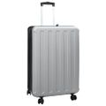 vidaXL Kufor so zámkom Strieborná 50 x 30 x 76 cm ABS plast