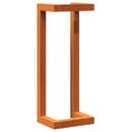 vidaXL Stojan na uteráky voskovo hnedý 23x18x60 cm masívna borovica