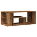 vidaXL konferenčný stolík Old Wood 100x50x40 cm Konštrukčné drevo