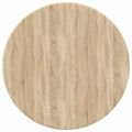 vidaXL Vrchná doska Ø 50 x 1,5 cm Okrúhly Kompozitné drevo Dub sonoma