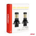 LED denné svetlá 2v1 s integrovaným smerovým svetlom AMiO-02451