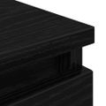TV Skrinka vidaXL Čierna 100x35x54 cm Upravené drevo
