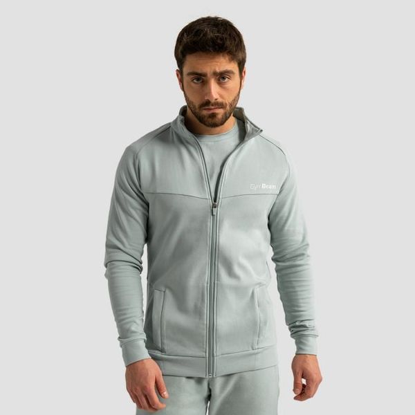 Mikina so zipsom Limitless Eucalypt - GymBeam, veľkosť L, veľkosť oblečenia L