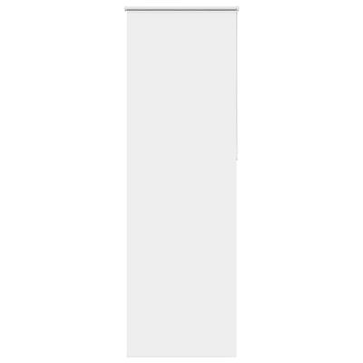 vidaXL Roleta Zatemnenie biela 75x230cm Šírka látky 70,7cm Polyester