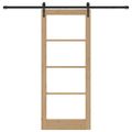 vidaXL Posuvné dvere ORKDAL Prírodná 83 x 202 cm