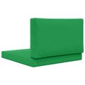 vidaXL Vankúš na vonkajšiu pohovku Polyester Zelená 80 x 80 cm