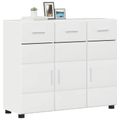 vidaXL Servírovacia skriňa FLORIN 88,5 x 30,5 x 73 cm Kompozitné drevo