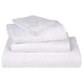 vidaXL Uteráky pre hostí FROGN 2 ks biele 30x50 cm 360 g/m²