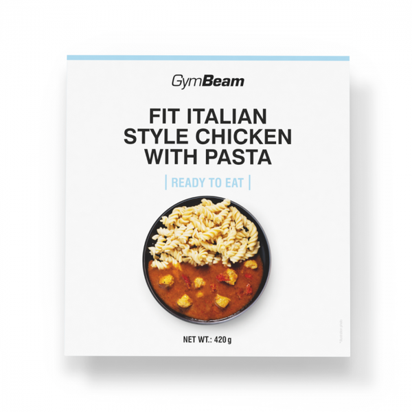 FIT Kuracie s cestovinami na taliansky spôsob Ready to eat - GymBeam, 6 x 420 g