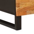 vidaXL TV skrinka Corona Hnedá 100 x 33 x 46 cm Masívne mango drevo