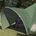 vidaXL Teepee stan pre 3 osoby 3-miestny Zelená a šedá