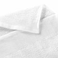 vidaXL Osušky 25 ks, bavlna 350 g/m², 70x140 cm, biele