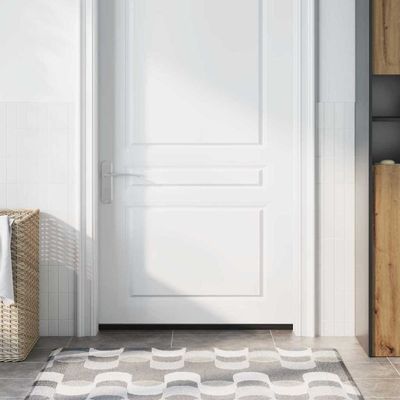 vidaXL Samolepiace tesnenia dverí s kefou 2 pcs Hnedá 100 cm