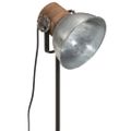 vidaXL Stolová lampa 25 W starožitná strieborná 17x17x50 cm E27