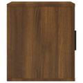 vidaXL TV skrinka hnedý dub 100x35x40 cm spracované drevo