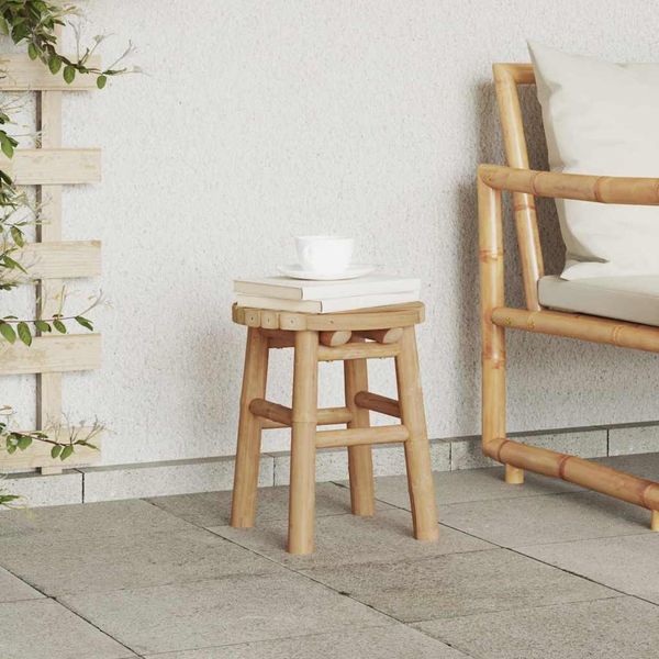 vidaXL Stolička Prírodný bambus 30 x 30 x 36 cm Bambus