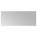 vidaXL Zrkadlo do kúpeľne s LED Priehľadná 100 x 40 cm tvrdené sklo