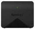Synology MR2200ac Router, bezdrátový, trípásmový, 2,4GHz, 5GHz, 802.11a/b/g/n/ac, 717MHz CPU ctyrjádrový, 256MB RAM, 1x USB 3.0, 1x GbE WAN, 1x GbE