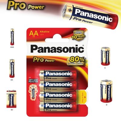 Alkalická batéria AA Panasonic Pro Power LR6 4ks