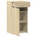 vidaXL Komoda dub sonoma 50x42,5x93 cm spracované drevo