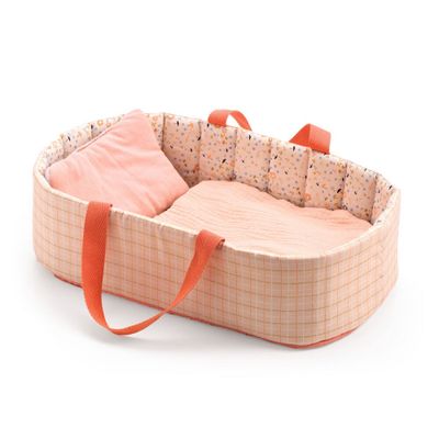 Pomea Prenosná postieľka pre bábiky Pink Lines