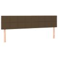 vidaXL Boxspring posteľ s matracom tmavohnedá 200x200 cm látka