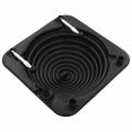 vidaXL Solárny ohrievač vody v bazéne 75x75x36 cm HDPE a hliník