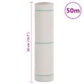 vidaXL Protiburinová membrána biela 0,5x50 m PP