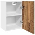 vidaXL Závesná skrinka “Lyon” Old Wood 40x31x60 cm Engineered Wood