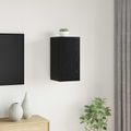 vidaXL Nástenný TV kabinet 30,5 x 30 x 60 cm Čierny dub