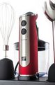 Mixér G21 VitalStick 800 W, červená/čierna