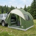 vidaXL Auto Stan Zelená 239 x 210 x 210 cm Polyester a oceľ