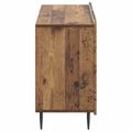 vidaXL Servírovacia skriňa so zásuvkou Staré drevo 89 x 34,5 x 62 cm
