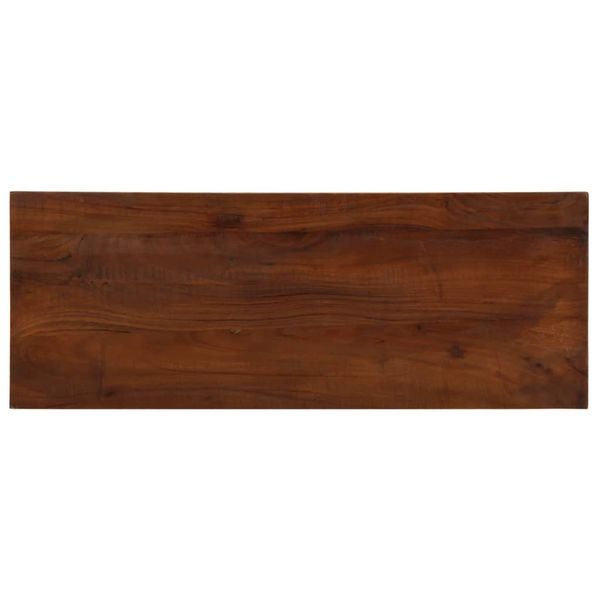 vidaXL Stolová doska 70x30x3,8 cm obdĺžnik masívne recyklované drevo