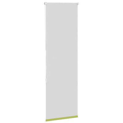 vidaXL Zatemňovacia roleta, listy, zelená 40x150 cm, šírka látky 35,7 cm, polyester