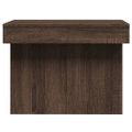 vidaXL Konferenčný stolík hnedý dub 80x55x40 cm kompozitné drevo