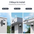 SAFEMO PTZ SolarCam ST1, Smart WiFi Kamera 4K+sola
