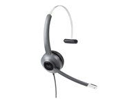 Cisco 521 Wired Single - Náhlavní souprava - náhlavní - kabelové - 3.5 mm jack - repasováno
