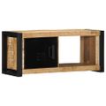 VidaXL TV skrinka 80x30x35 cm Masívne hrubé drevo Mango
