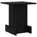 vidaXL Koncový stôl Čierny dub 35,5 x 35 x 40 cm Kompozitné drevo