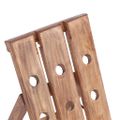 vidaXL Stojan na víno na 15 fliaš 26x50x70 cm mahagónový masív