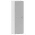vidaXL Sprchový výklenok Biela 60 x 20 x 9,5 cm Nehrdzavejúca oceľ